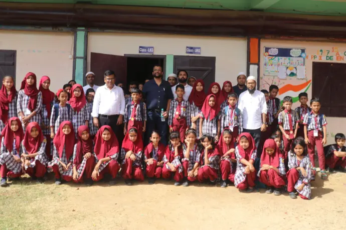 With Scientist Dr Hifzur R Siddique